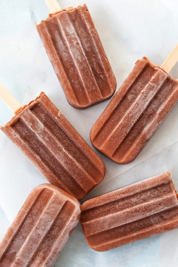 REDUCED SUGAR CHOCOLATE ICE LOLLIES NOMU